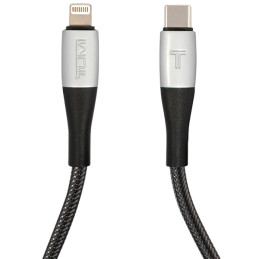 Kabel TUMI USB-C na Lightning 1.5m Fast Charging czarny 