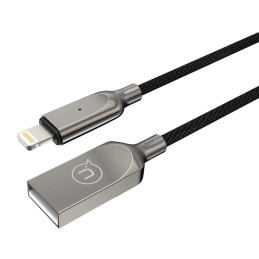 Kabel USAMS power-off U-Sun USB-A na Lightning 1,9m czarny