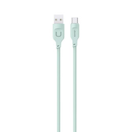 Kabel USAMS USB-A na USB-C  6A 1,2m Port Display Fast charging  Lithe Series zielony