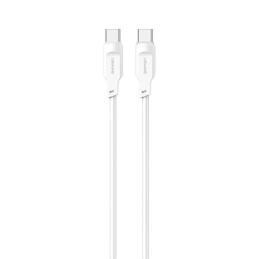 Kabel USAMS USB-C na USB-C 100W 1,2m Port Display Fast Charging  Lithe Series biały