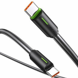USAMS Kabel USB-C na USB-C 1m SJ734 60W czarny