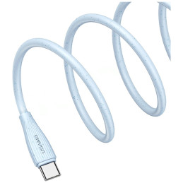 Kabel USAMS Green Series SJ714 18W 3A USB-A na USB-C 1m różowy