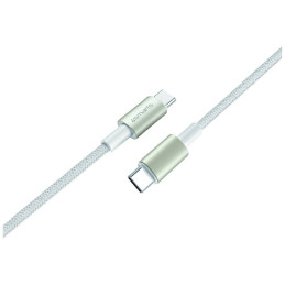 Kabel USB-C na USB-C 4smarts PremiumCord 60W SET 3szt 0.5M+1.5M+3M biały