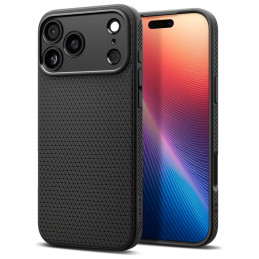 Etui Spigen Liquid Air do iPhone 17 Pro czarny