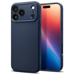 Etui Spigen Liquid Air do iPhone 17 Pro niebieski