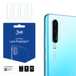 Szkło na obiektyw aparatu 3mk Lens Protection do Huawei P30, 4szt
