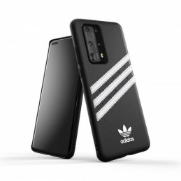 Etui Adidas do Huawei P40 czarno-białe