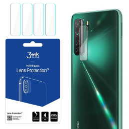 Szkło na obiektyw aparatu 3mk Lens Protection do Huawei P40 Lite 5G, 4szt