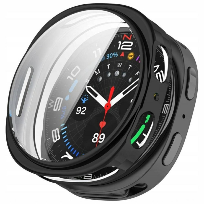 Etui Tech-Protect Defense do Samsung Galaxy Watch 8 40mm czarny