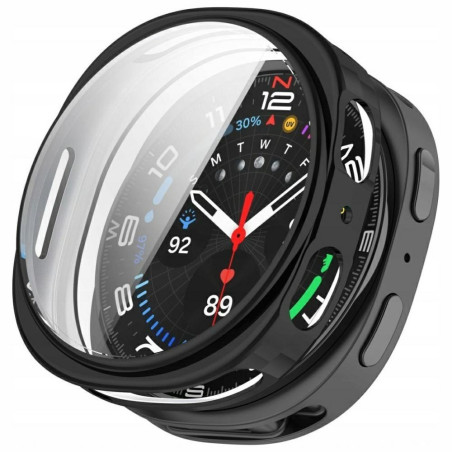Etui Tech-Protect Defense do Samsung Galaxy Watch 8 40mm czarny