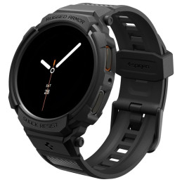 Pasek Spigen Rugged Armor Pro do Samsung Galaxy Watch 8 44mm czarny