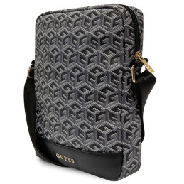 Torebka na ramie Guess GCube Stripe Tablet Bag na tablet/telefon do 10", czarne