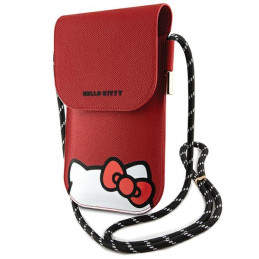 Torebka Hello Kitty Hiding Kitty Cord, czerwony/red