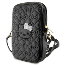Torebka Hello Kitty Quilted Bows Strap, czarny/black