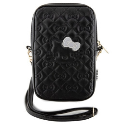 Torebka Hello Kitty Quilted Bows Strap, czarny/black