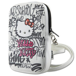 Torebka  Hello Kitty Graffiti Kitty Head, biały/white