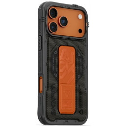 Etui Skinarma Phantom do MagSafe + Grip Stand do iPhone 17 Pro Max oliwkowy