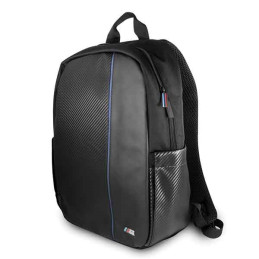 Plecak BMW Carbon Navy Stripe na laptopa do 16", czarne