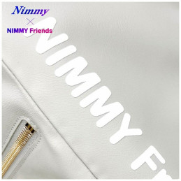 Plecak Nimmy Cool&Cute 2.0 Bear do laptopa szary