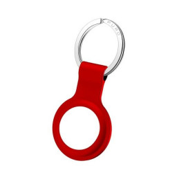 Silikonowe Etui brelok Puro ICON Case do AirTag, czerwone