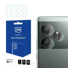 Szkło na obiektyw aparatu 3mk Lens Protection do Realme GT 6, 4szt