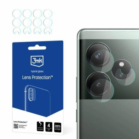Szkło na obiektyw aparatu 3mk Lens Protection do Realme GT 6T, 4szt