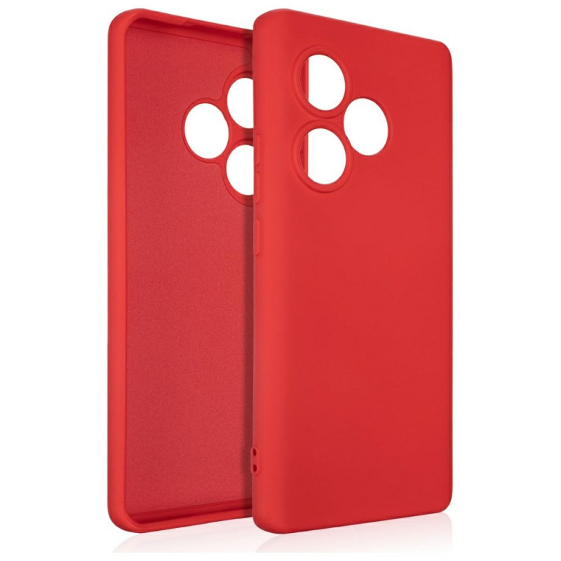 Etui Beline Silicone do Realme GT 6 czerwony