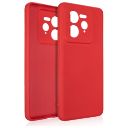 Etui Beline Silicone do Realme GT 7 Pro czerwony