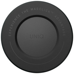 Uchwyt magnetyczny UNIQ SnapMount samoprzylepny czarny