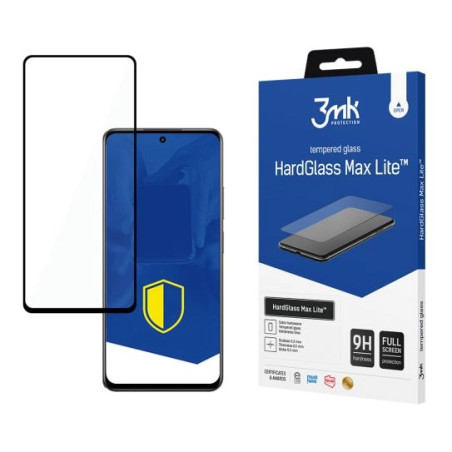 Szkło hartowane 3MK HardGlass Max Lite do Realme 11 5G, czarna ramka