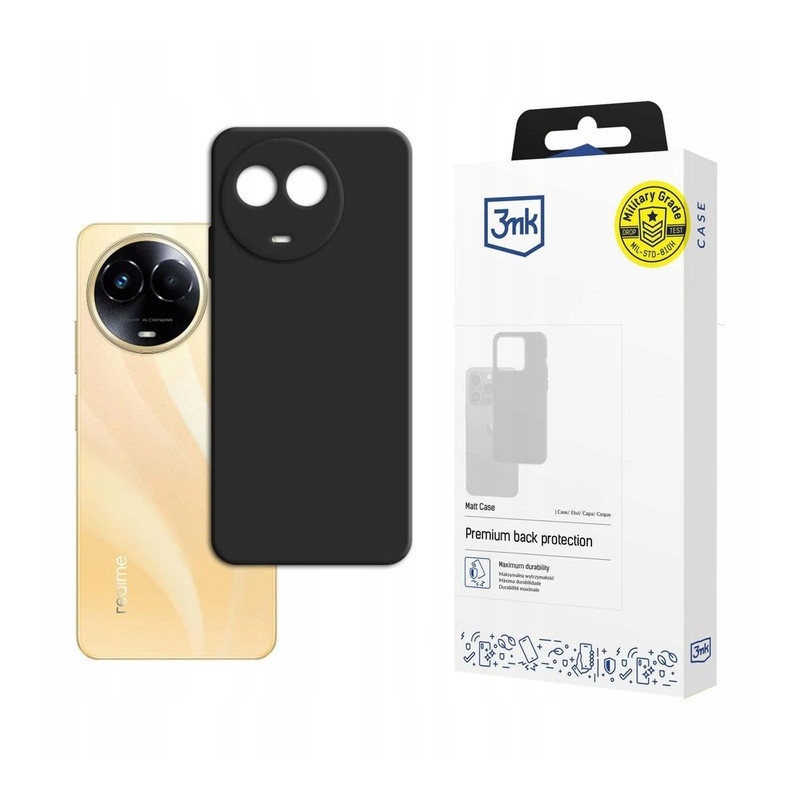 Etui 3MK Matt Case do Realme 11 5G, czarne
