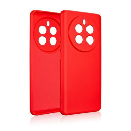 Etui Beline Silicone do Realme 12 Pro czerwone