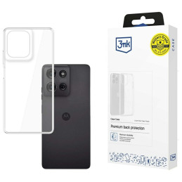 Etui 3MK Clear Case do Motorola Moto G75, przezroczyste