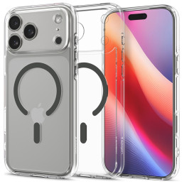 Etui Spigen Ultra Hybrid Mag MagSafe do iPhone 17 Pro Max grafitowy