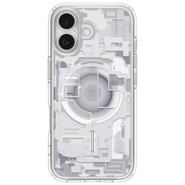 Etui Spigen Ultra Hybrid Mag MagSafe do iPhone 17 zero one biały