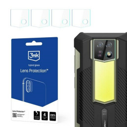 Szkło na obiektyw aparatu 3mk Lens Protection do Ulefone Armor 24, 4szt
