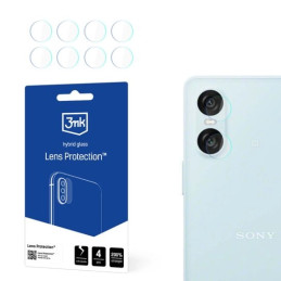Szkło na obiektyw aparatu 3mk Lens Protection do Sony Xperia 10 VI, 4szt
