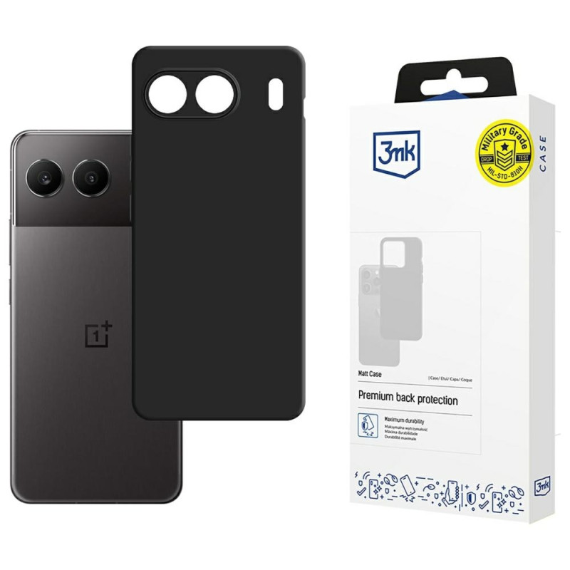 Etui 3MK Matt Case do OnePlus Nord 4, czarne