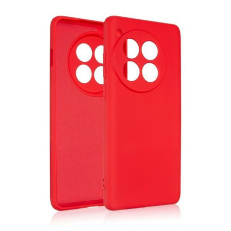 Etui Beline Silicone do OnePlus 12 5G czerwone