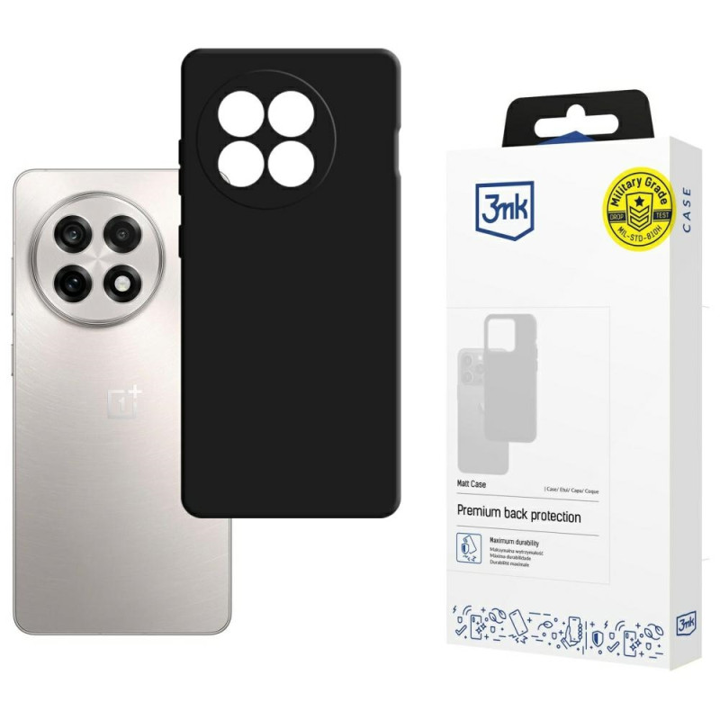 Etui 3MK Matt Case do OnePlus 13R/ACE 5, czarne