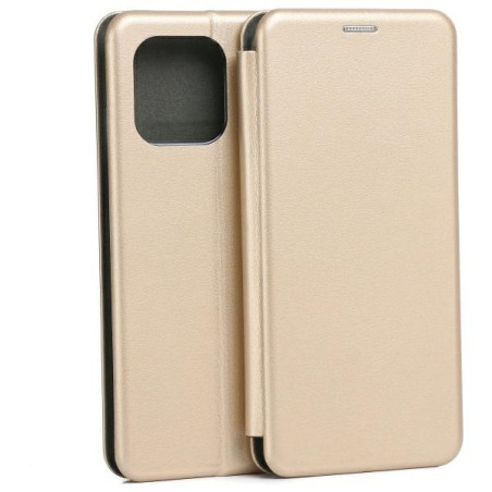 Etui Beline Book Magnetic do Moto G15 złote