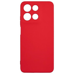 Etui Beline Silicone do Motorola Moto G15 czerwony