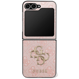 Etui Guess Big 4G Logo Classic Logo do Galaxy Z Flip7 różowy
