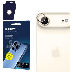Ochrona na obiektyw aparatu 3MK HARDY Lens Protection Pro do iPhone Air złoty