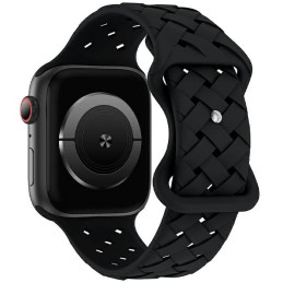 Silikonowy pasek Beline Woven do Apple Watch 38/40/41mm czarny