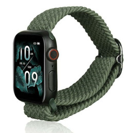 Miękki, oddychający pasek Beline Textile do Apple Watch 38/40/41mm zielony