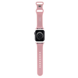 Pasek Hello Kitty Silicone strap Kitty Head do Apple Watch 38/40/41mm, różowy/pink