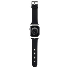 Pasek opaska Karl Lagerfeld 3D Rubber Karl Head strap do Apple Watch 38/40/41mm, czarne