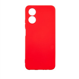 Etui Beline Silicone do Oppo A17 czerwone