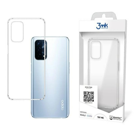 Etui 3MK Armor Case do Oppo A54 5G/A74 5G, przeźroczyste